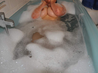 Rasieren In der Badewanne