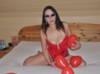 Ballon Fetisch Sexy mit der luft